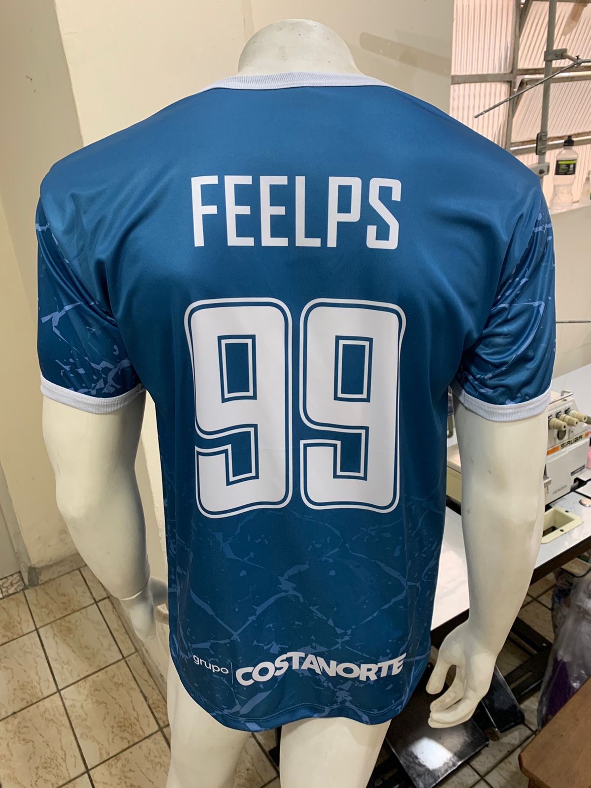 Costa-Norte-Camiseta-Sublimada-Costas Uniformes Profissionais Sob Medida para Empresas